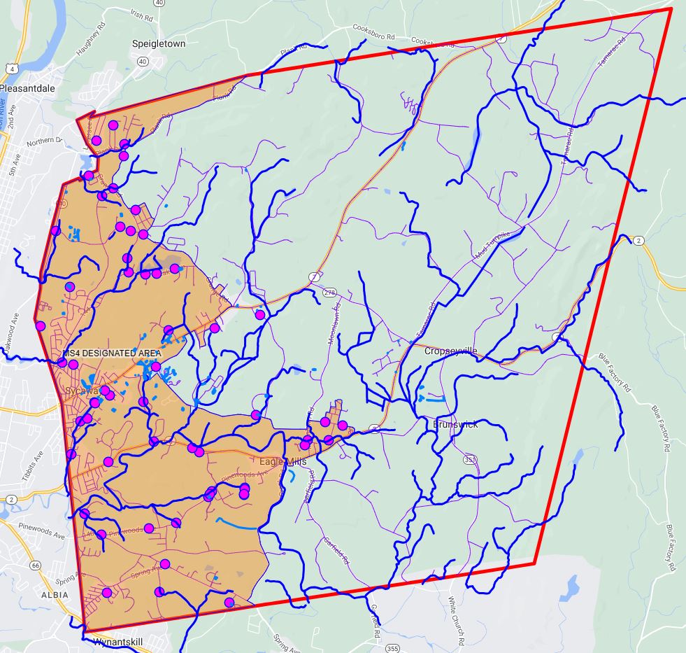 Town of Brunswick MS4 Area